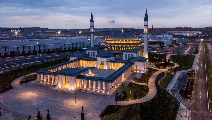 İstanbul Havalimanı’ndaki Ali Kuşçu Camii’ne sürdürülebilirlik ödülü