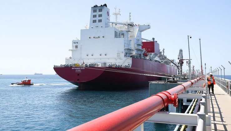 Türkiye’nin ilk yüzer LNG depolama ve gazlaştırma gemisi Ertuğrul Gazi devreye alınıyor