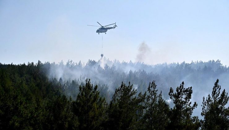 Ülke genelindeki 98 orman yangınının 88’i kontrol altına alındı