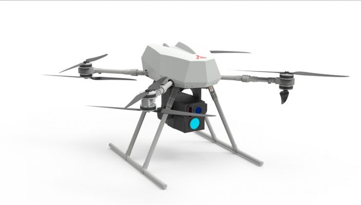 Silahlı drone Songar, lazerle bomba imha edebilecek