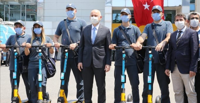 PTT’nin e-skuter ile görevlendirdiği postacılar Türkiye’nin çevresini 2,3 kez dolaştı