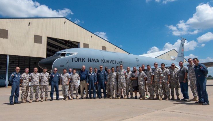 Modernize olan ilk KC-135R Blok 45 tanker uçağı TSK’ya teslim edildi