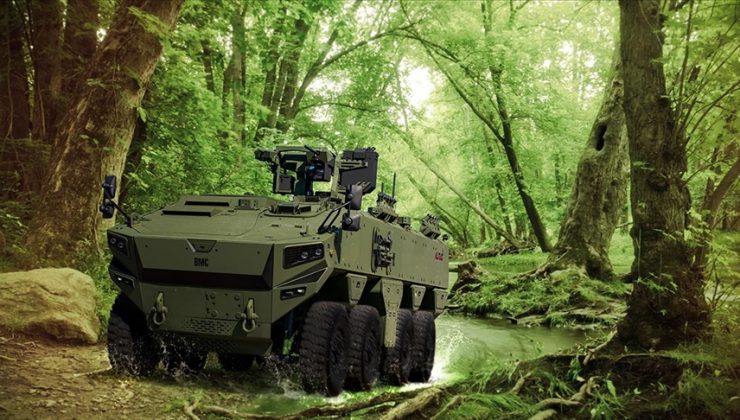 Türkiye’nin yeni zırhlı aracı Altuğ 8×8 göreve hazırlanıyor