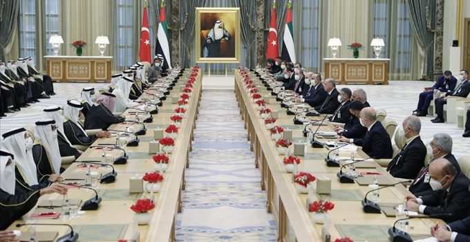 Türkiye ile Birleşik Arap Emirlikleri arasında 13 anlaşma imzalandı