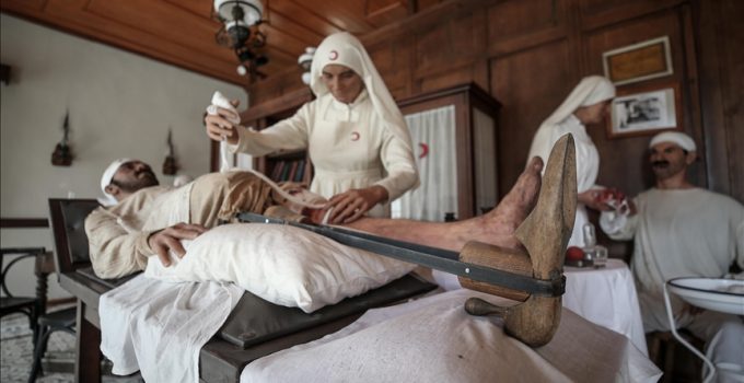 Çanakkale Muharebeleri’ndeki sağlık hizmetlerinin anlatıldığı müze ve sergi duygulandırıyor